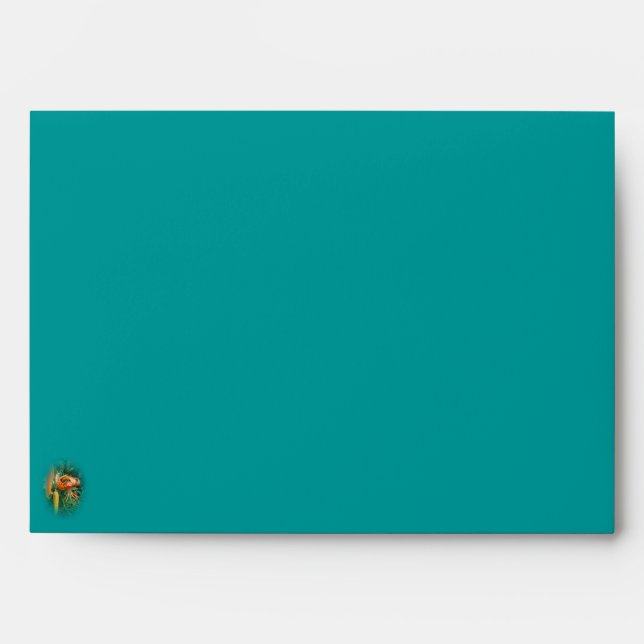 Thank You - Turk's Cap Lily Wildflower Envelope (Front)