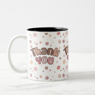 Thank you Two-Tone coffee mug