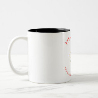 Thank you Two-Tone coffee mug
