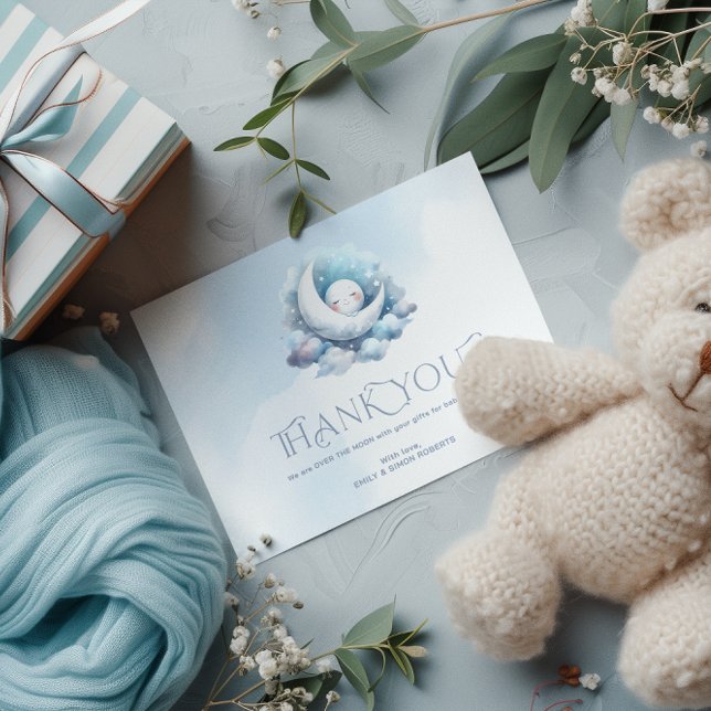 Thank You Typography Crescent Moon (Creator Uploaded)