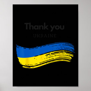 Thank You Ukraine Poster