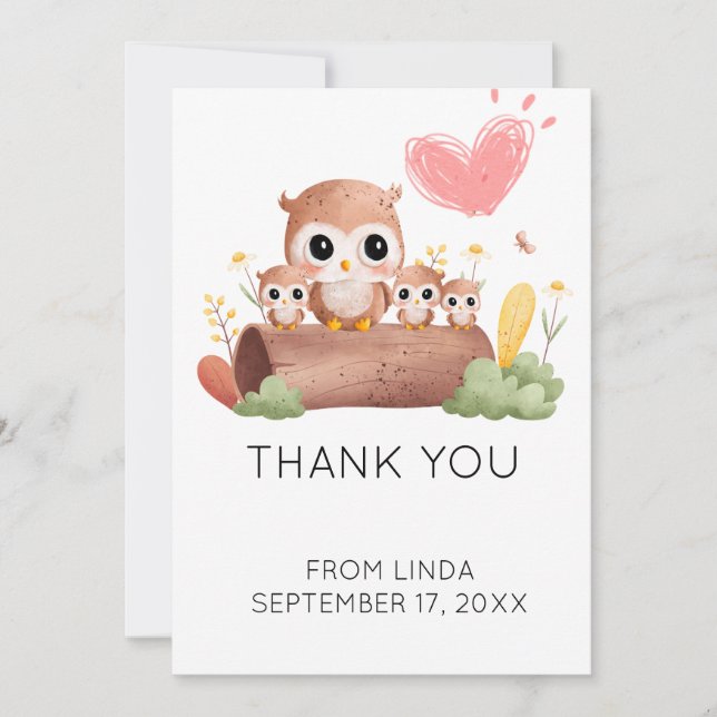 thank you ultra sound photo, funny  baby shower invitation (Front)