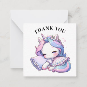 Thank you Unicorn Card