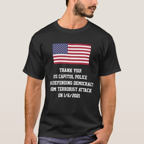Thank You US Capitol Police T_Shirt