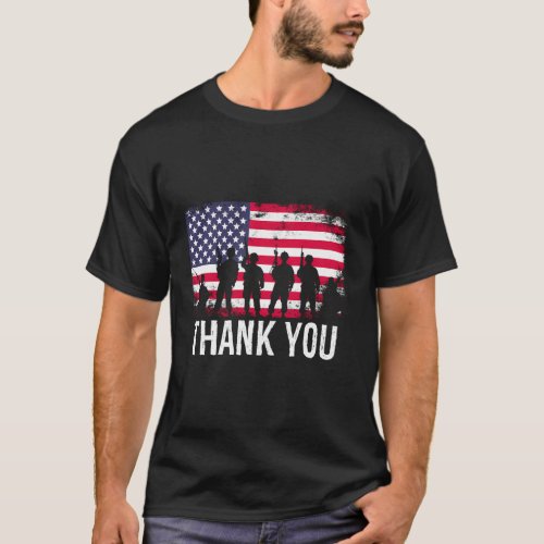 Thank You Us Flag T_Shirt
