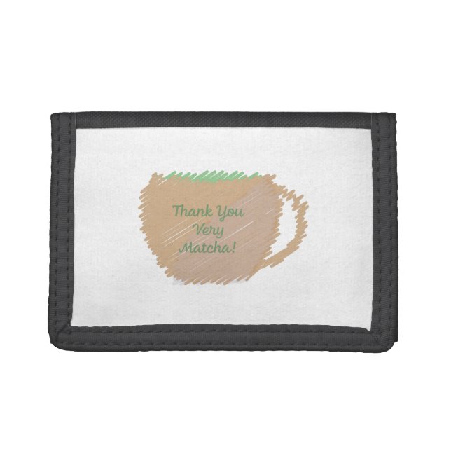 Thank You Very Match Trifold Wallet (Front)