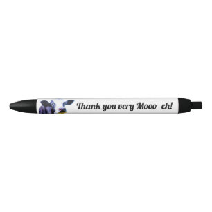 Thank you very Mooch Funny Cow Custom Quote Pen
