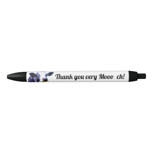 Thank you very Mooch Funny Cow Custom Quote Pen (Front)