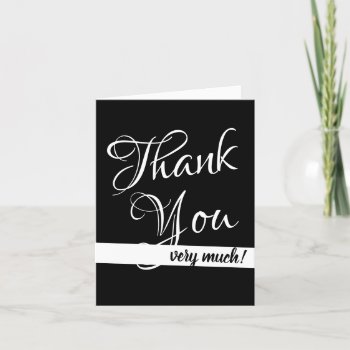 Thank You Very Much by BiskerVille at Zazzle