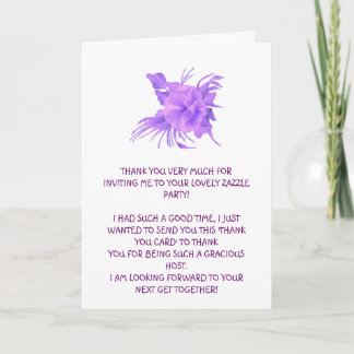 THANK YOU VERY MUCH CARD