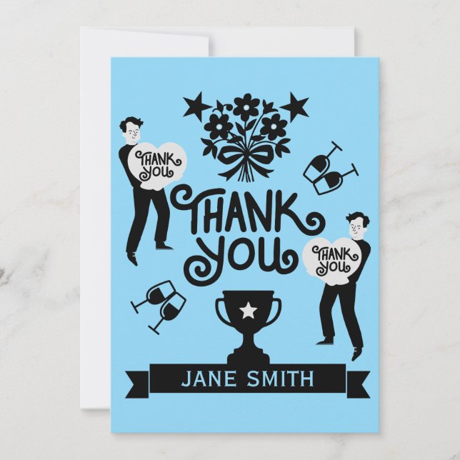 Thank You Very Much Card (Front)