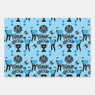 Thank You Very Much Wrapping Paper Sheets