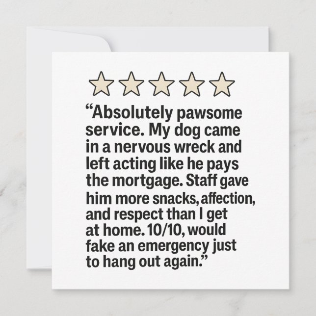 Thank You Vet Veterinarian  Card (Front)