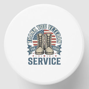 Thank You Veteran Patriotic Boots Service Shirt_1 Mini Candle Favors