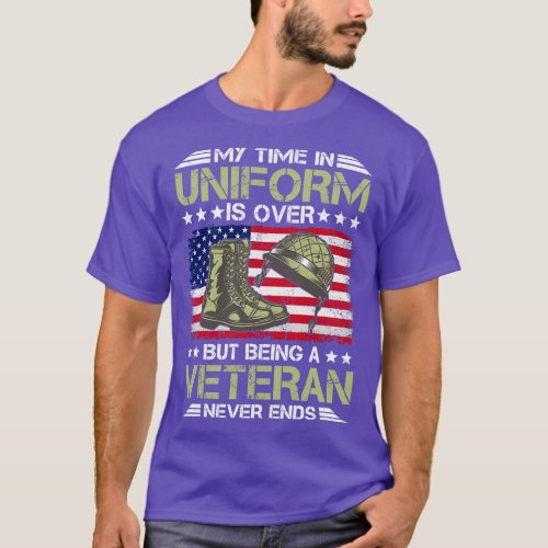 Thank you Veterans Day Funny Flag Design for Grand T_Shirt