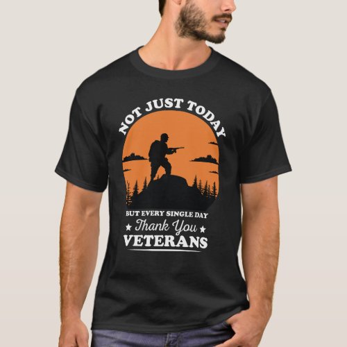 Thank You Veterans Day Gift For Men  T_Shirt