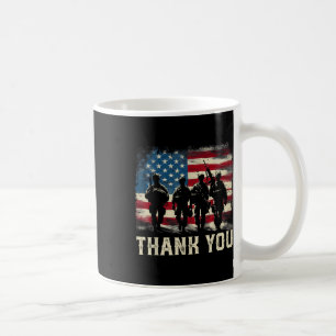 Thank You Veterans Day Memorial Day Partiotic Usa Coffee Mug
