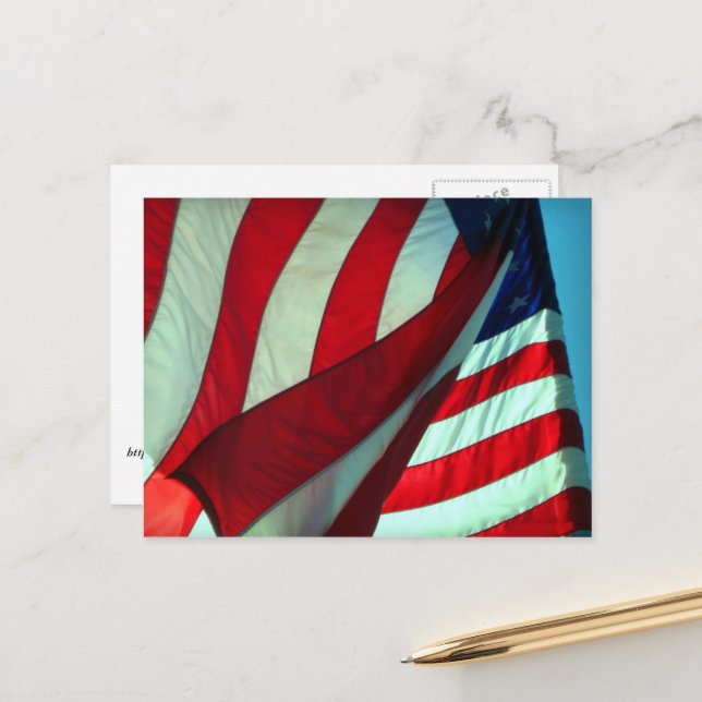 Thank You  ... Veterans Day Postcard (Front/Back In Situ)