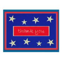 Thank You  ... Veterans Day Postcard