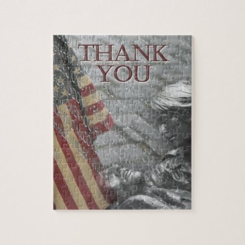 Thank You Veterans Jigsaw Puzzle