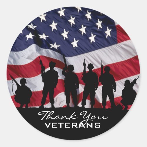 Thank You Veterans _ kids wrist stickers