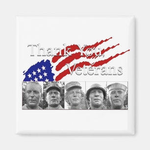 Thank You Veterans Magnet
