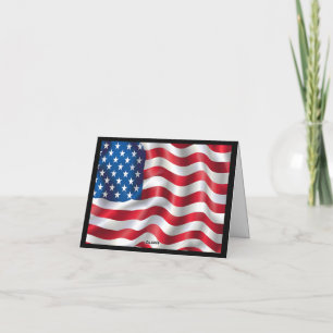 Thank You Veterans Patriotic Military Service Gift Card