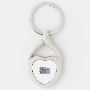 Thank You Veterans Patriotic Ribbon Vintage Shirt_ Keychain