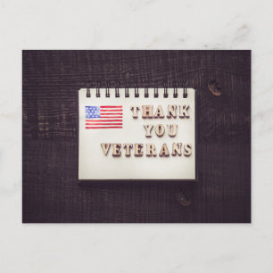 Thank you Veterans Postcard