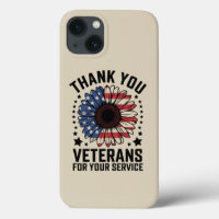 Thank You Veterans Sunflower Military Veterans Day