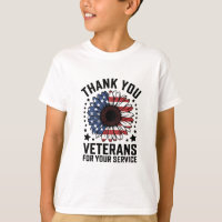 Thank You Veterans Sunflower Military Veterans Day