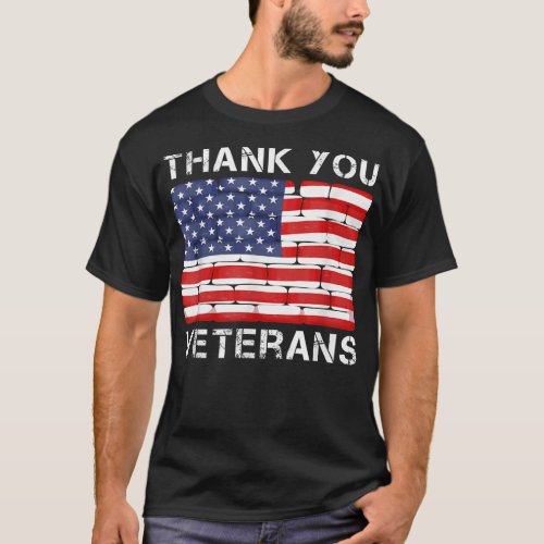 Thank you veterans veteran day For women  T_Shirt