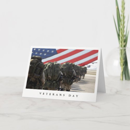 Thank You Veterans Veterans Day  Card