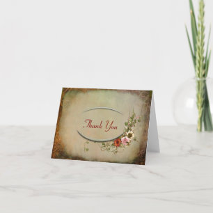 Thank You Vintage Card