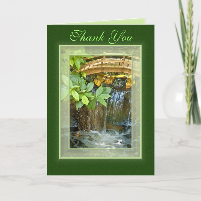 Thank You Waterfall Card (Front)