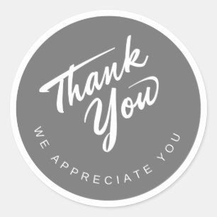 Thank You We Appreciate You Sticker