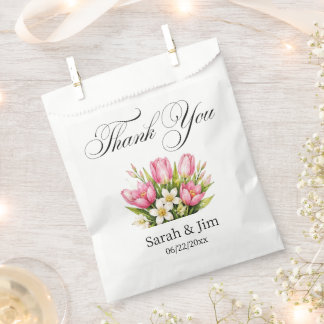Thank you Wedding favor bags