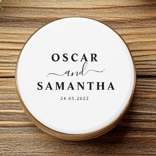"Thank You Wedding Mini Candle – Elegant Favors fo