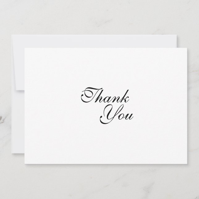 Thank you wedding template (Front)