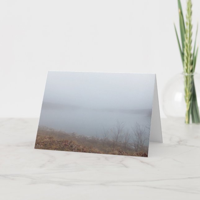 Thank You, When Life is Hard and Just a Fog You Card (Front)