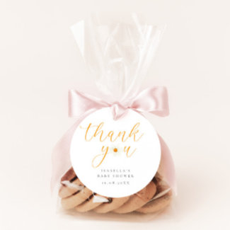 Thank You White Daisy | Script Baby Shower