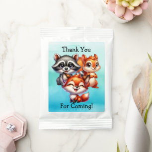 Thank You Woodland Creatures Baby Shower Margarita Drink Mix