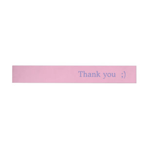 Thank you wraping label great for seal