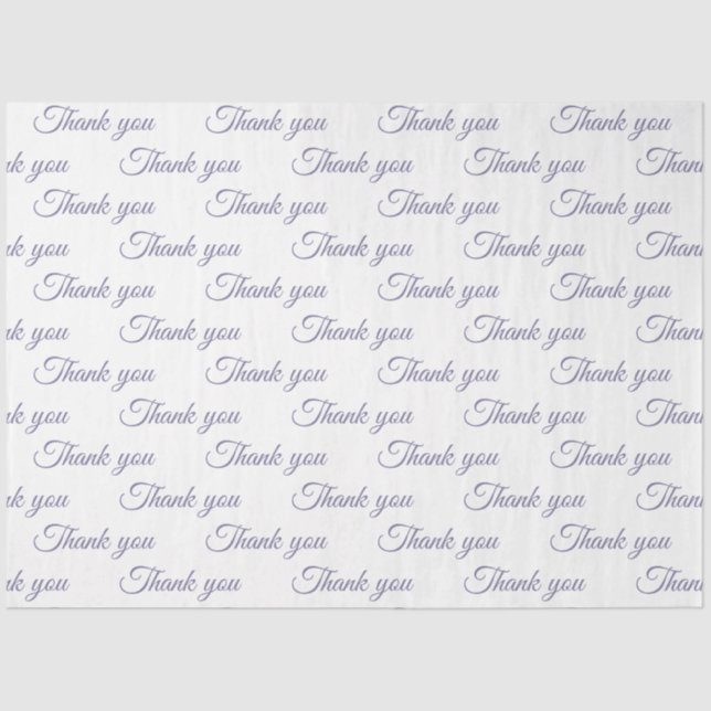 Thank you Wrapping paper  (Front)