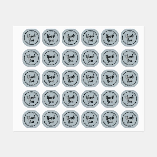 Thank you, your business is our happiness sticker. labels (Sheet)