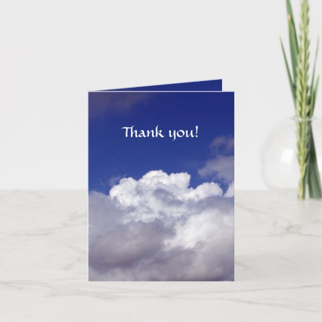 Thank You! You're an Angel! You Card (Front)