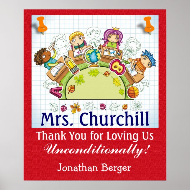 Thank Your Teacher - SRF Poster (Front)