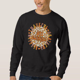 Thankful 911 Dispatcher Thanksgiving 911 Operator Sweatshirt