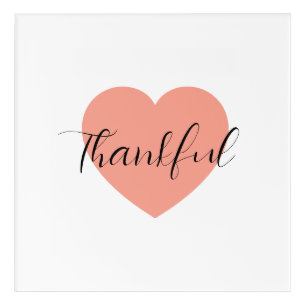Thankful Acrylic Print