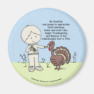 Thankful and Appreciative Magnet